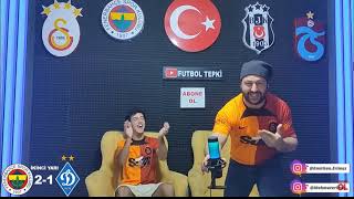 Fenerbahçe-Dinamo Kiev youtuberler tepki
