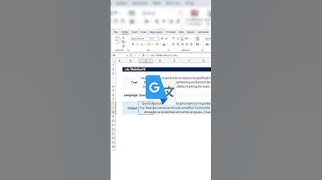 How to Use AI Translate Function in Excel | Excel Translation Made Easy
