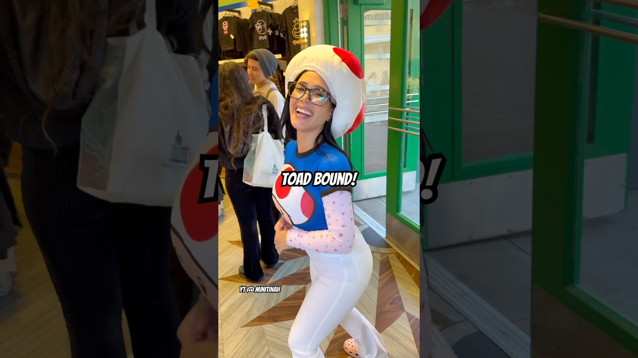 This is one of my favorite looks! #viralshort #supermariobros #universalstudioshollywood