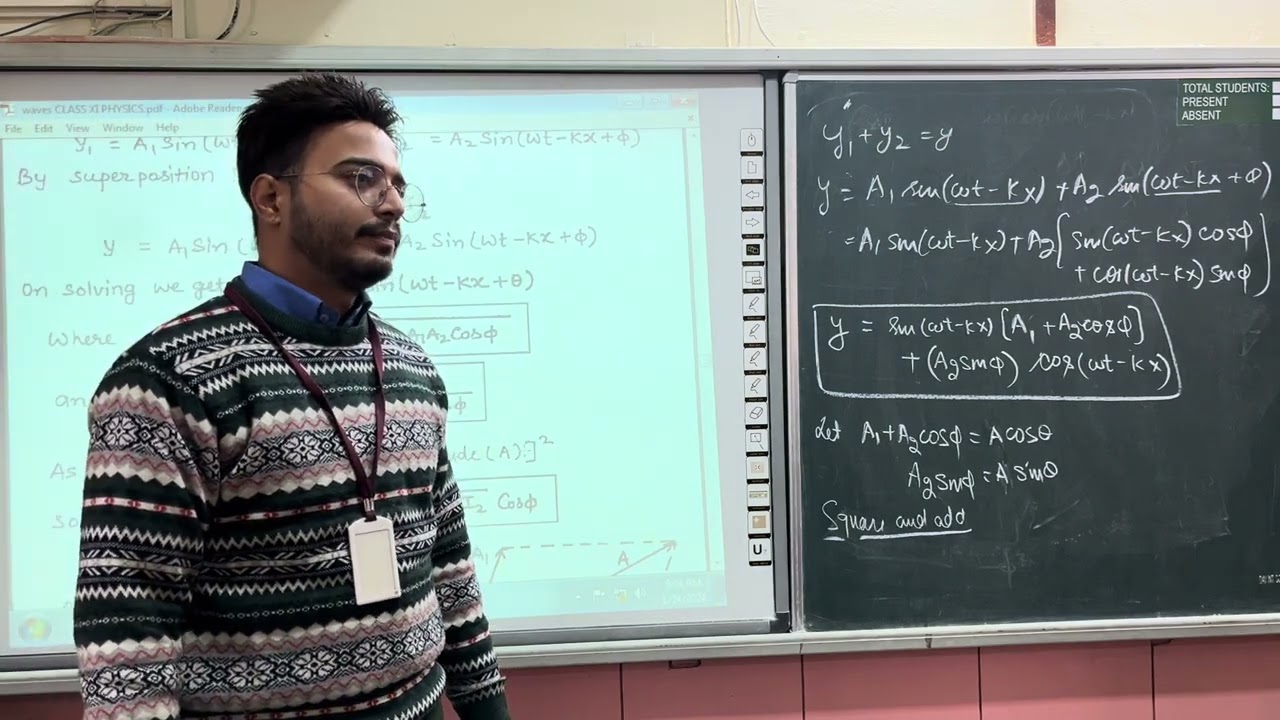 Waves and sound video 4 class 11 physics