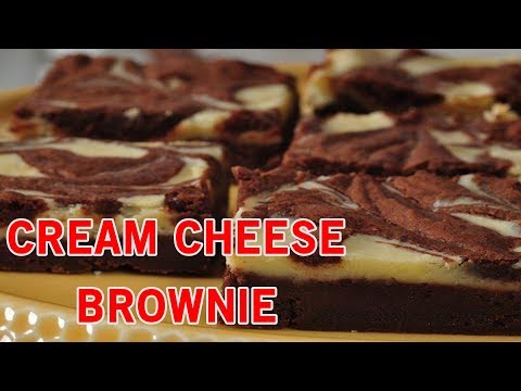 Cream Cheese Brownies Recipe | Cookery school