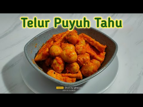 Bumbu Bali Tahu Telur Puyuh