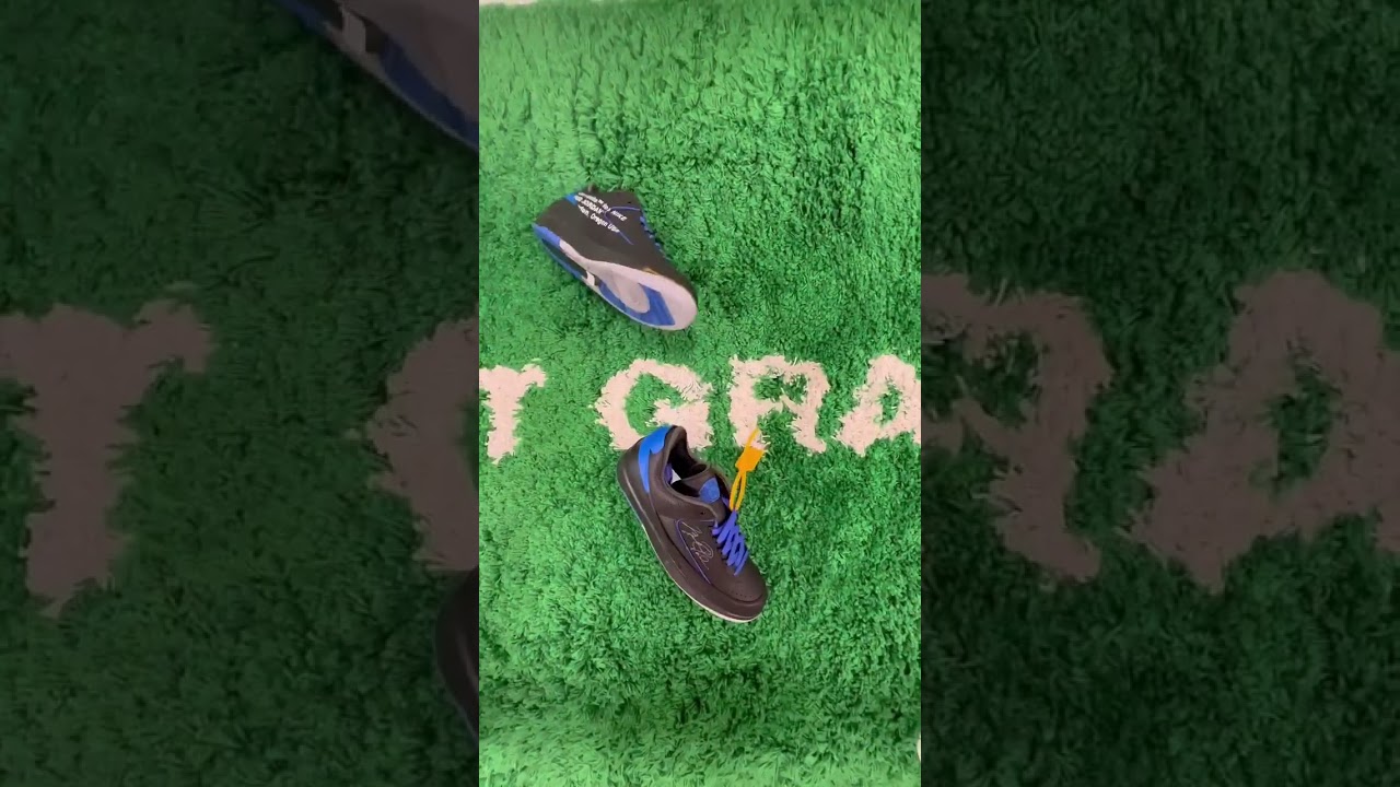 CLOSE UP LOOK AT THE OFF-WHITE JORDAN 2 