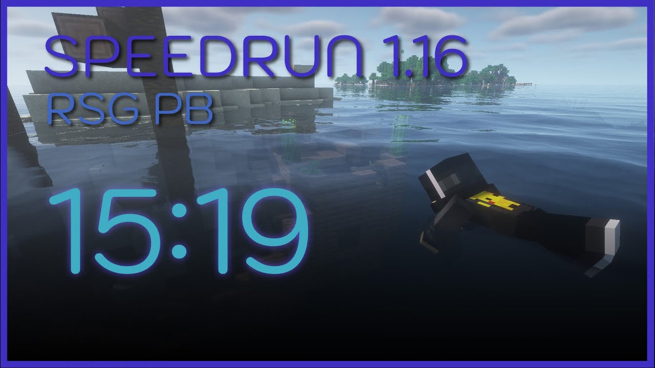 Minecraft Speedrun | Random Seed Any% Glitchless 1.16+ 15:19.650 - YouTube