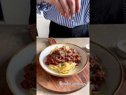 Recette Spaghetti à