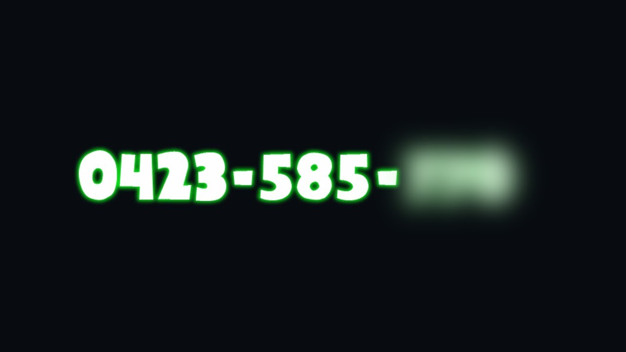 I LEAKED MY PHONE NUMBER YouTube