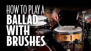 How To Play A Ballad with Brushes on Drums and Get More Gigs screenshot 5