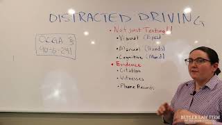 Evidence to Prove Distracted Driving
