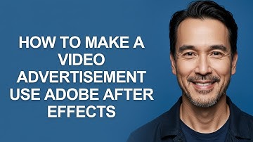 How to Make a Video Advertisement Use Adobe After Effects - KevinHowTo