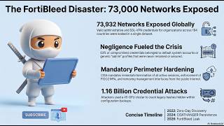 The FortiBleed Disaster: 73,000 FortiGate Networks Exposed in Massive Perimeter Collapse