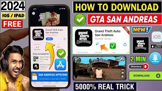 😍 GTA SAN ANDREAS IOS DOWNLOAD FREE | HOW TO DOWNLOAD SAN ANDREAS IN IPHONE | SAN ANDREAS IOS FREE screenshot 3