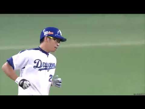 山井大介 第1号ソロホームラン