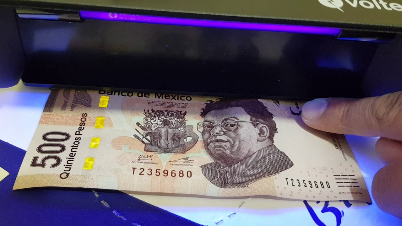 MXECO Detector de dinero portátil de mano Lámpara UV Forge Prueba de dinero Moneda Detector de billetes de banco Linterna LED con batería 