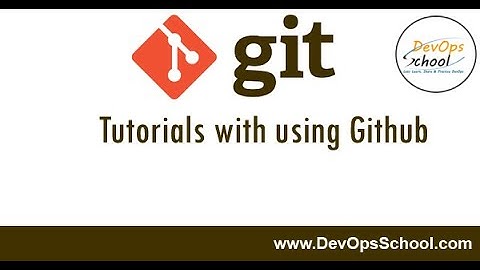 Git Tutorials with using Github