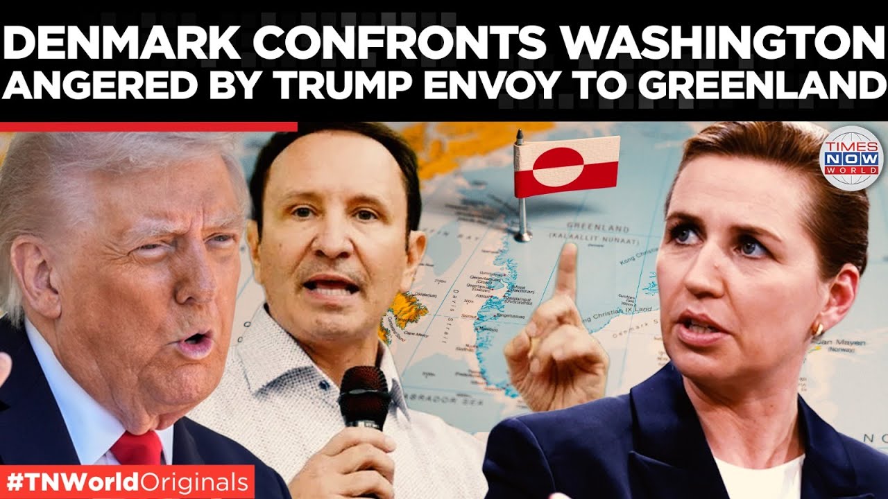 GREENLAND TENSIONS SPIKE, Denmark Summons US Envoy After Trump Pushes Annexation | Times Now World