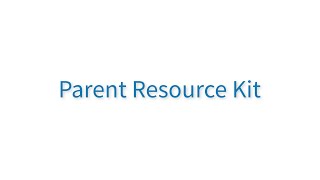 Welcome Parents!