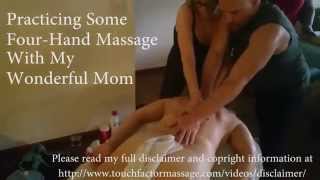 Joe and Rebecca Four-Handed Massage Demo