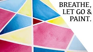 Welcome To Mental Health Mondays! Enjoy The Calming Practice Of Watercolour With Me - Episode 1