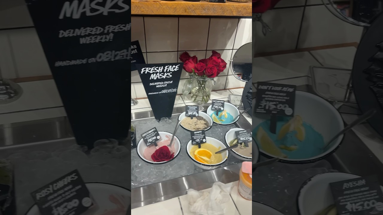 Fresh Face Masks ,LUSH 🫶🌹