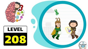 Brain Test 3 Level 208 Walkthrough