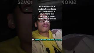 Found this old freestyle in my iPhone files #lostclassic  #unreleasedmusic
