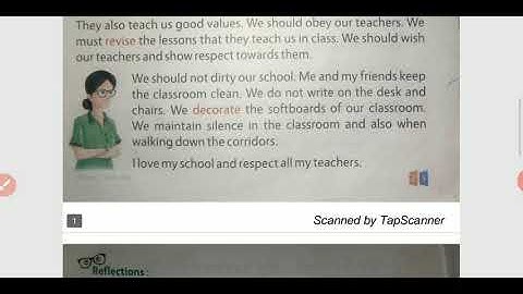 Class-1 Moral Science Chapter-5