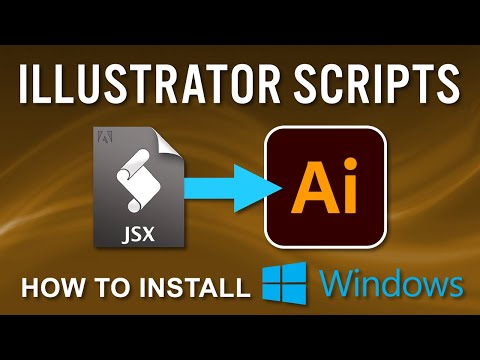 Illustrator Scripts How to Install Windows