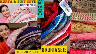 KURTA SETS UNDER RS.700|AMAZON KURTA SETS UNDER RS.700|AMAZON SUIT SETS UNDER RS.500|AMAZON HAUL