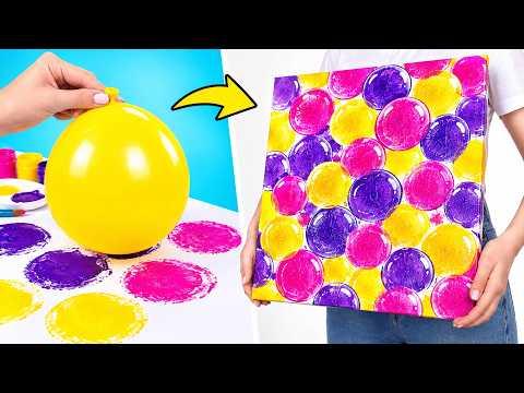 Lavoretti con la Carta e Pittura Creativa! 🎨 Lampada 3D e Salvadanaio Fai-da-te