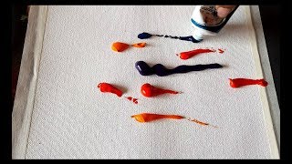 abstract colorful knife painting palette easy landscape demonstration paintings acrylics acrylic simple canvas paint schilderij schilderijen diy schilderen schilder voorbeelden