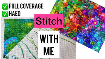 Stitch With Me Diagonal Cross Stitch with Parking Flosstube