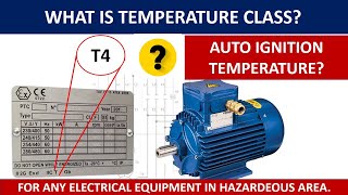 Temperature Class of Electrical equipment.