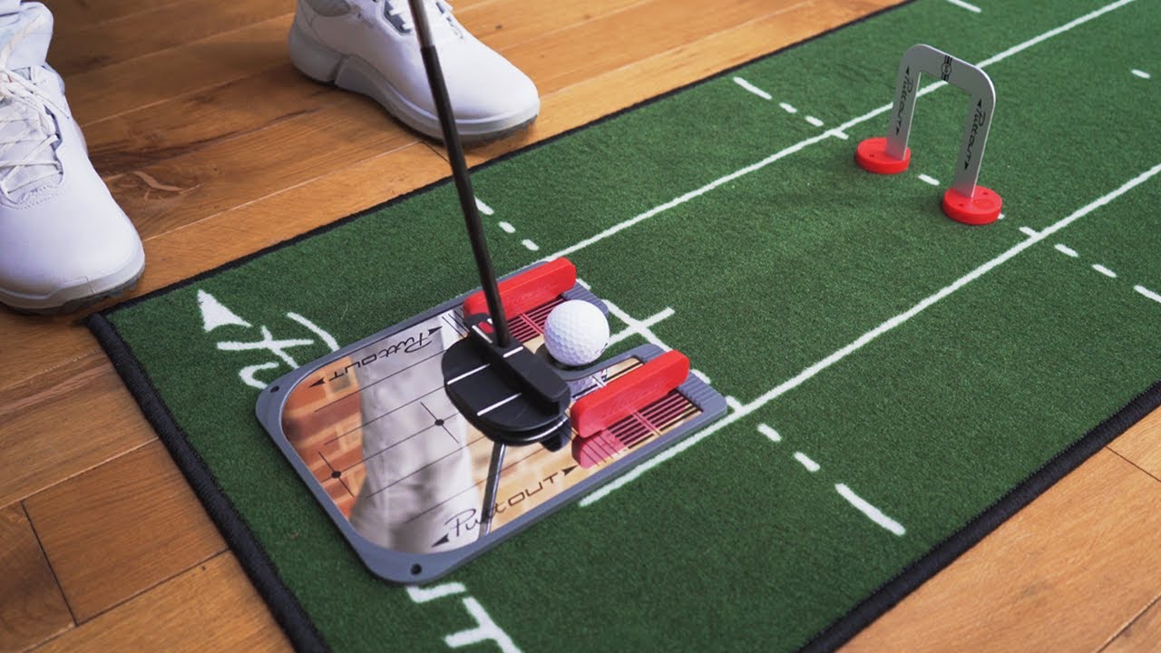 PuttOUT Putting Mirror - Small Gate Drill - YouTube