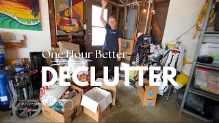 One Hour Better: Decluttering My Garage, Listing Toys on Marketplace & Giving Away Tough Items!