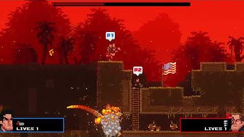 So i saw this Broforce bug