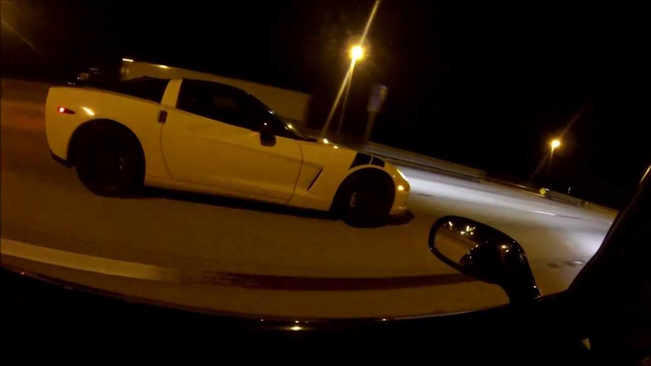 C5 Z06 nitrous vs C6 A/T nitrous YouTube