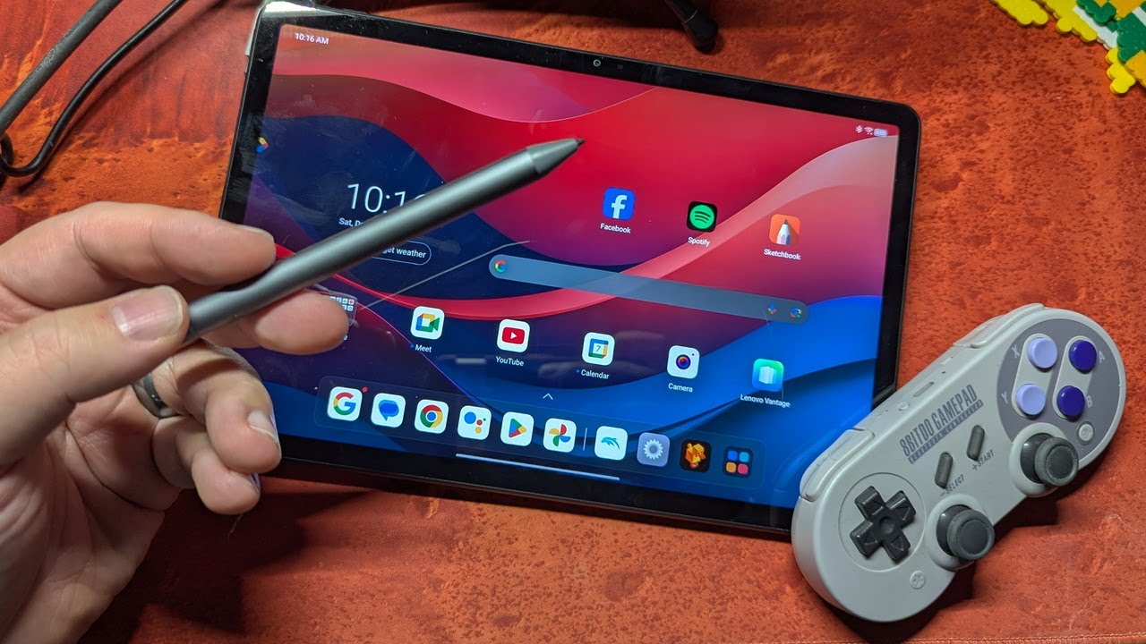液タブ・ペンタブ Lenovo Tab M11 with Tab Pen Lenovo Tab M11 － 4,096段階の筆圧に対応するペンが付属、PCの