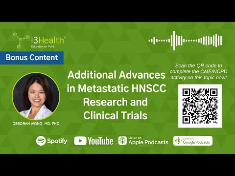 Advances in HNSCC: