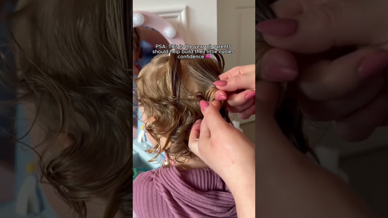 How To Build Your Kids Curl Confidence | Easy Kid Friendly Hair Routine