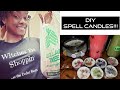 🕯DIY Spell Candles!! ALL DOLLAR STORE MATERIALS💵