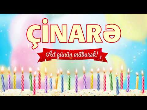 Ad günü təbriki - Çinarə