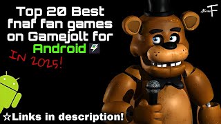 TOP 20 Best Fnaf Fan Games on Gamejolt for Android in 2025!
