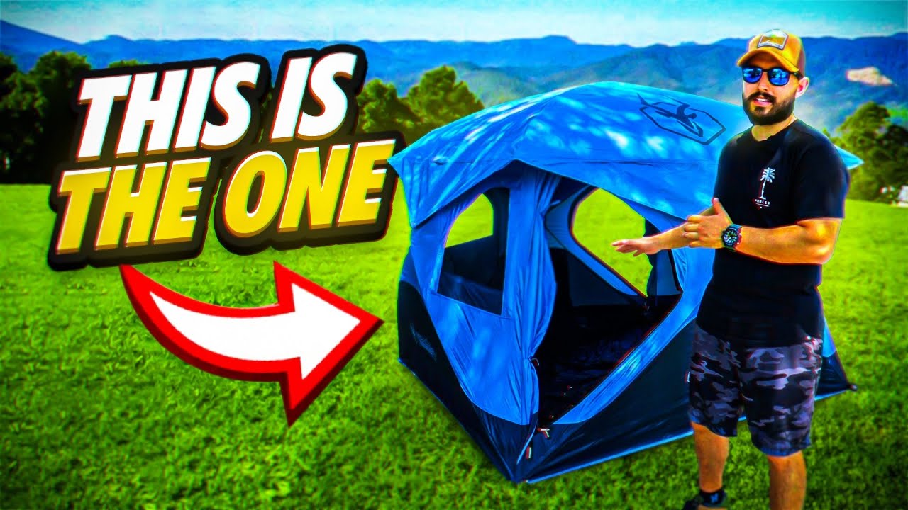Best Couples Tent!! With A/C… Gazelle T3X Hub Tent Overland Edition.. Set  up and Tour..Camping 