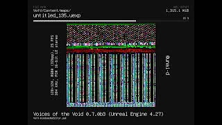 Voices of the Void interpreted as raw video data [Loud Warning]
