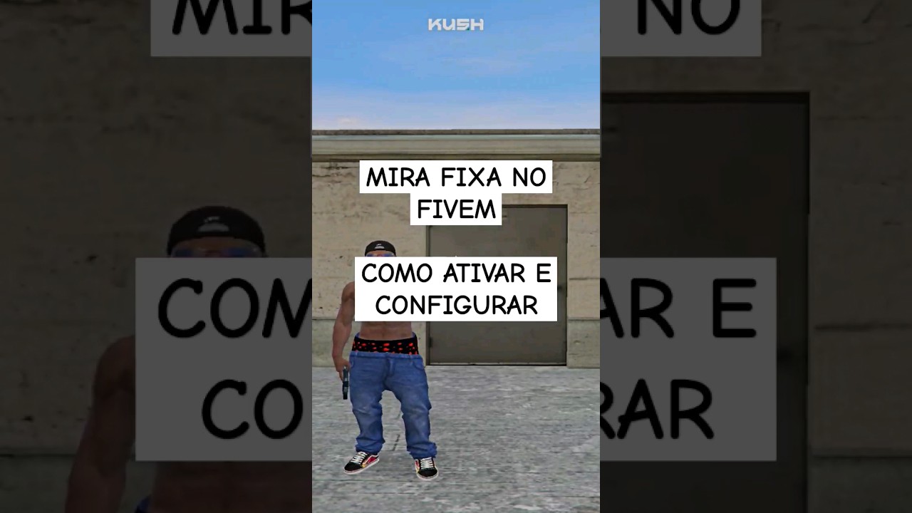 COMO COLOCAR MIRA FIXA E CONFIGURAR ! 