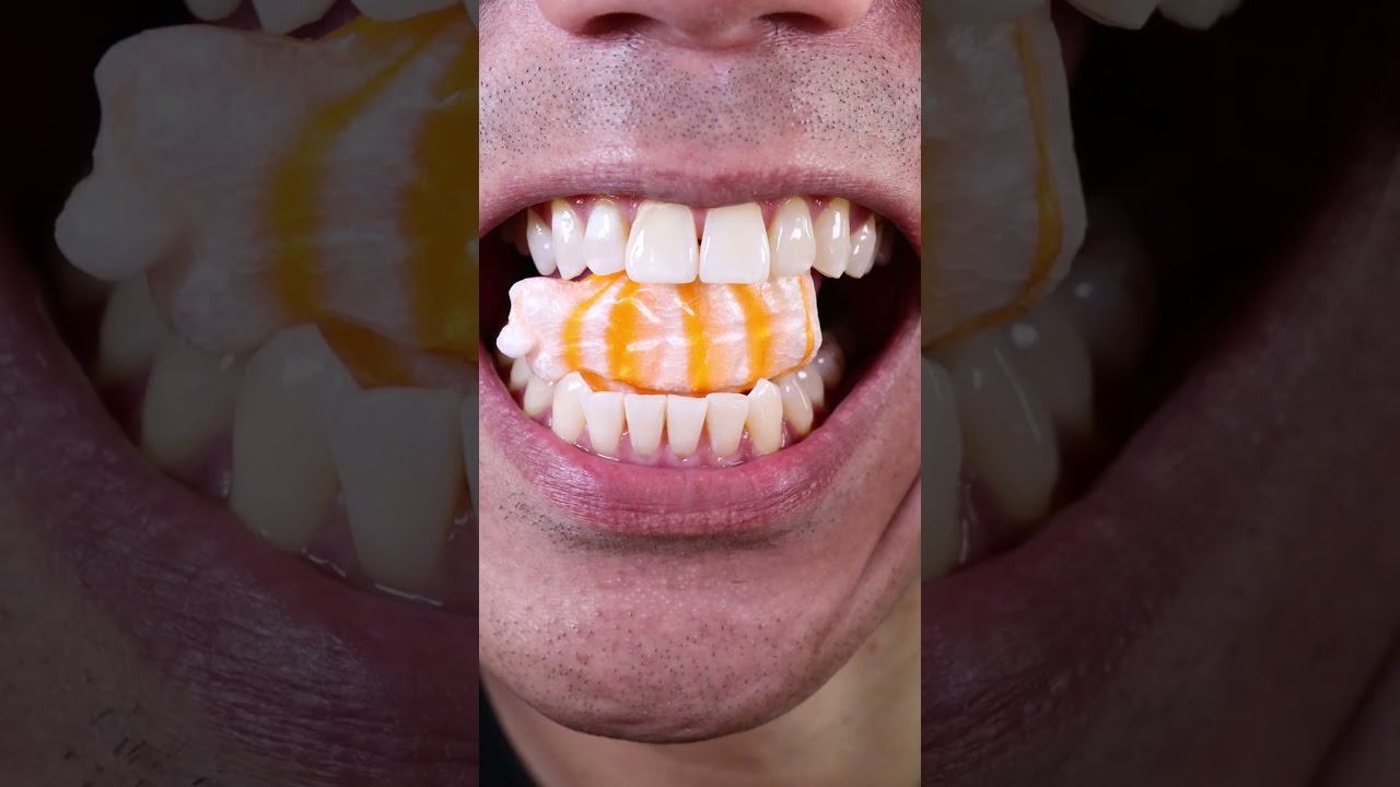 ASMR | shrimp 🦐 nigiri sushi candy