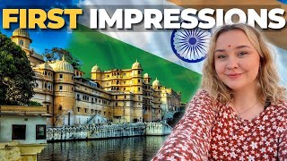 FIRST IMPRESSIONS of UDAIPUR  Backpacking India Travel Vlog