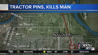 Man dies after tractor rollover on NE Croco Rd