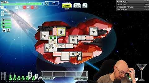 FTL Hard mode, NO pause, Random ships! Crystal B, 4th run