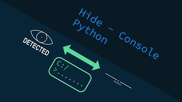 [Python] How To Hide Console/Shell in Python